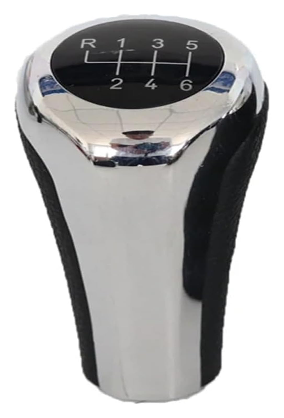Auto Schalthebel Stick Shifter Für BM&W 1 3 5 6 7 Serie E90 E91 E92 E93 E30 E36 E46 F30 Z4 E85 E86 Für X5 E53 5/6 Geschwindigkeit Auto Gangschaltung Handballknopf(5 Speed Leather) von ABHBVGZFZT