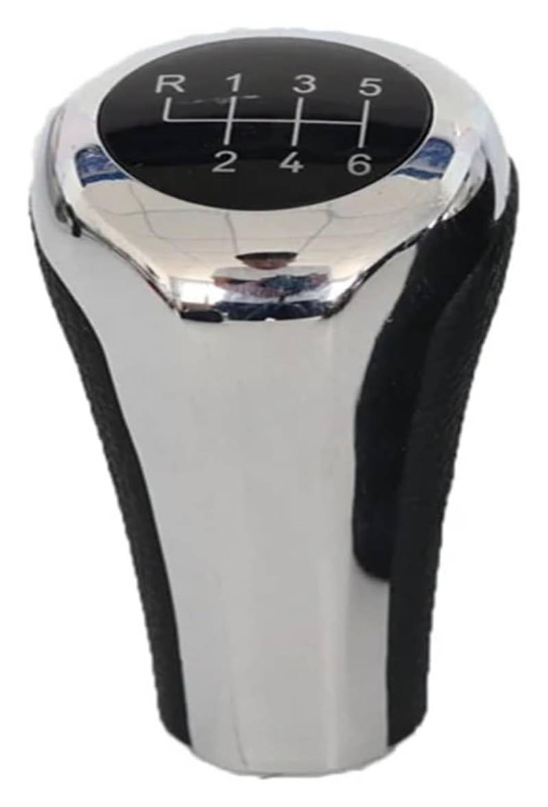 Auto Schalthebel Stick Shifter Für BM&W 1 3 5 6 7 Serie E90 E91 E92 E93 E30 E36 E46 F30 Z4 E85 E86 Für X5 E53 5/6 Geschwindigkeit Auto Gangschaltung Handballknopf(5 Speed Leather) von ABHBVGZFZT