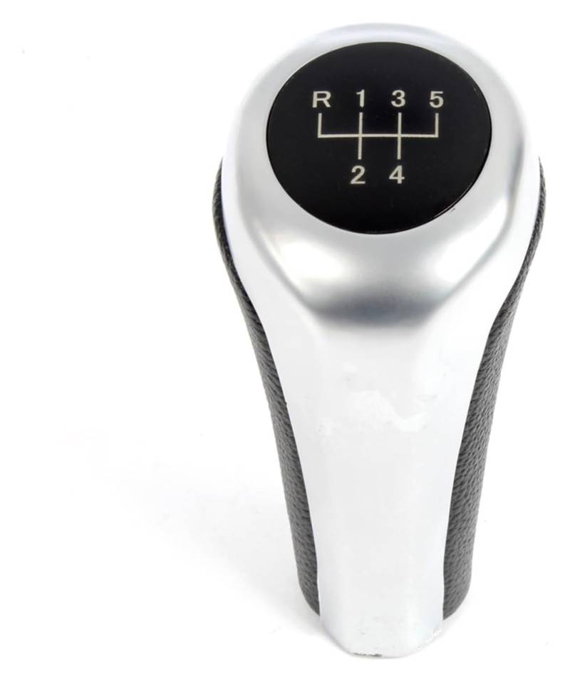 Auto Schalthebel Stick Shifter Für BM&W 1 3 5 6 Serie E46 E53 E60 E61 E63 E65 E81 E82 E83 E90 E91 E92 Für X1 Für X3 Für X5 5/6 Gang Schaltknauf(5 speed4) von ABHBVGZFZT