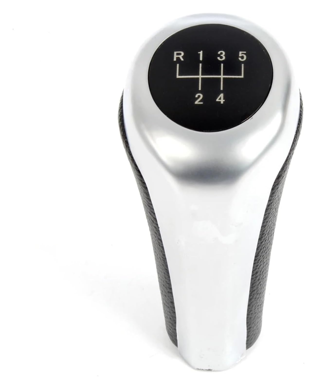 Auto Schalthebel Stick Shifter Für BM&W 1 3 5 6 Serie E46 E53 E60 E61 E63 E65 E81 E82 E83 E90 E91 E92 Für X5 5 6-Gang-Schaltknauf(5 Speed4) von ABHBVGZFZT