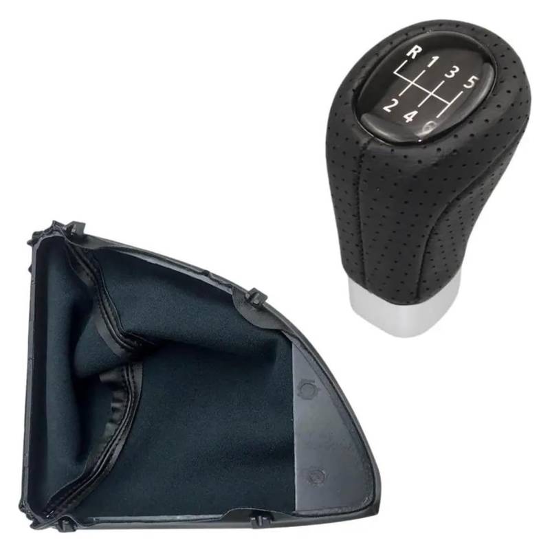 Auto Schalthebel Stick Shifter Für BM&W 1 Serie E81 E82 E87 E88 2003-2013 Manueller Schaltknauf Gamasche Kofferraumabdeckung Auto-Styling Schalthebelkopfkappe von ABHBVGZFZT