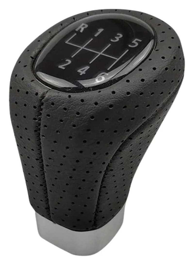 Auto Schalthebel Stick Shifter Für BM&W 3 Serie E90 Limousine E91 Auto Schaltknauf Kopf 5/6 Gang Handschaltung Handball Auto Getriebekopf Schaltknauf(6 Speed No Label) von ABHBVGZFZT
