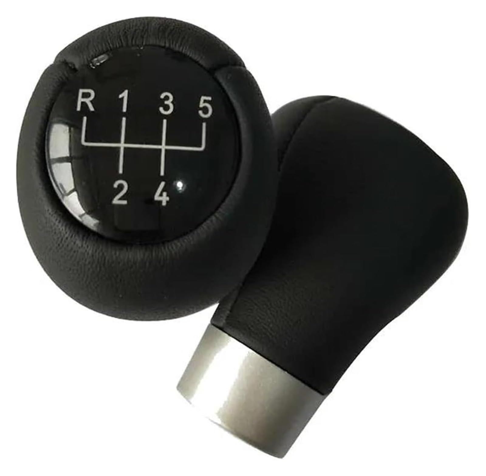 Auto Schalthebel Stick Shifter Für BM&W E30 E32 E34 E36 E38 E39 E46 E53 E60 E63 E83 E84 E90 E91 5 6 Gang Auto Schaltknauf Power Sport Getriebekopfkappe(Short 5s) von ABHBVGZFZT