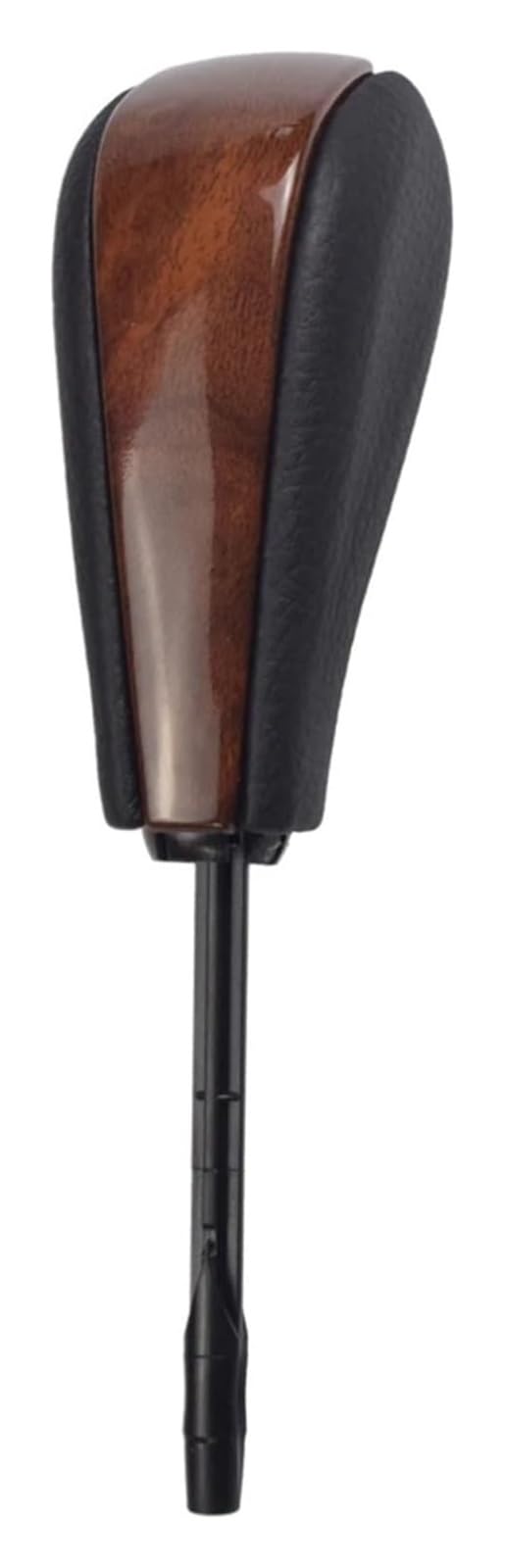 Auto Schalthebel Stick Shifter Für BM&W E46 E60 E61 E81 E82 E87 E38 E39 E83 E53 E61 E90 E92 E93 Automatischer Schaltknaufkopf Schalthebelhebel(Wood Grain-Long) von ABHBVGZFZT