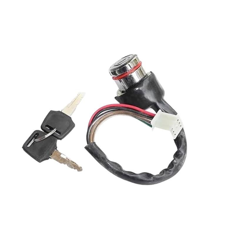 Tankdeckel Kraftstoff Zündschalter Für 50cc 70cc 90cc 110cc 125cc ATV Quad Dirt Bike Motorrad Go Kart Motorrad Zündschlüssel Schalter 6 Drähte Auf Off Schloss von ABHBVGZFZT