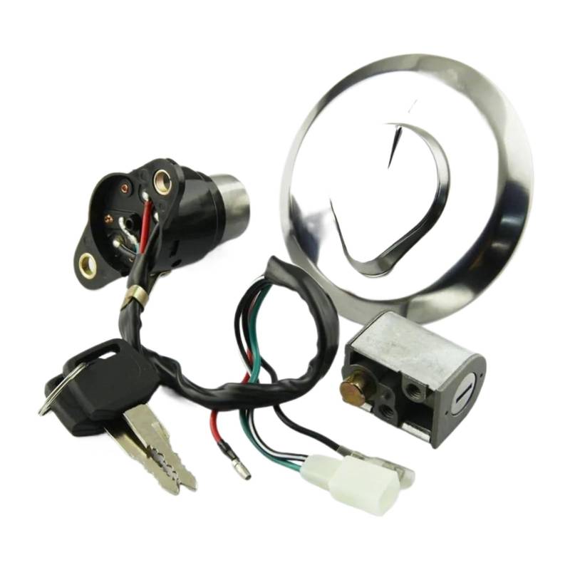 Tankdeckel Kraftstoff Zündschalter Für CM125 Für cm 125 1987-1999 Motorrad Zündschloss Kraftstoff Tankdeckel Schloss Schlüssel Set von ABHBVGZFZT