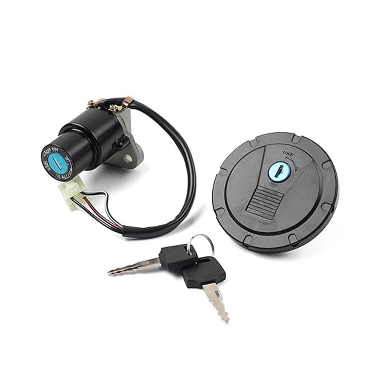 Tankdeckel Kraftstoff Zündschalter Für K&awasaki Für KLR650 2008-2018 Motorrad Zündschloss Kraftstoff Gas Kappe Lock Key Set Zündschloss Tankdeckel Kraftstoff Zündschalter Für K&awasaki Für KLR650 2008-2018 Motorrad Zündschloss Kraftstoff Gas Kappe Lock Key Set Zündschloss von ABHBVGZFZT