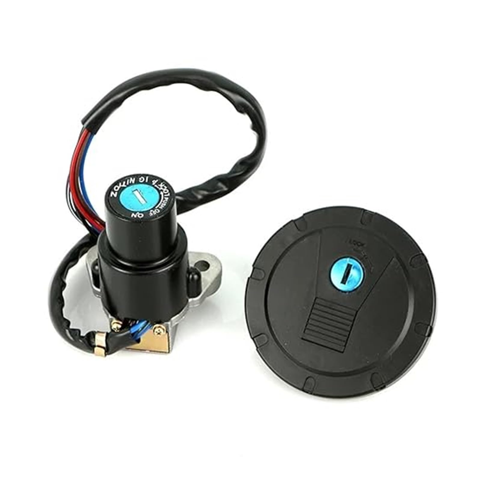 Tankdeckel Kraftstoff Zündschalter Für K&awasaki Für KLR650 Für KLR 650 1987-2007 Motorrad Zündschalter Tankdeckel Schloss Mit Schlüssel 1 Set Zündschloss Tankdeckel Kraftstoff Zündschalter Für K&awasaki Für KLR650 Für KLR 650 1987-2007 Motorrad Zündschalter Tankdeckel Schloss Mit Schlüssel 1 Set Zündschloss von ABHBVGZFZT