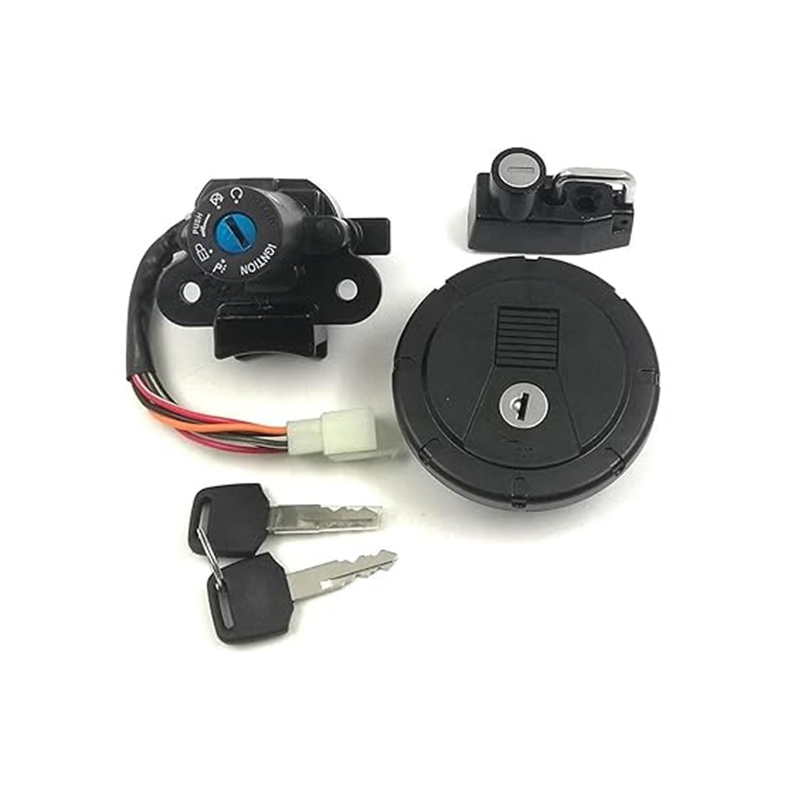 Tankdeckel Kraftstoff Zündschalter Für K&awasaki KL110 KL250G Für KLX125 Für KLX250 1997-2014 Motorrad Zündschlossschloss Tankdeckel Öltankdeckel Helmschlüsselsatz Zündschloss Tankdeckel Kraftstoff Zündschalter Für K&awasaki KL110 KL250G Für KLX125 Für KLX250 1997-2014 Motorrad Zündschlossschloss Tankdeckel Öltankdeckel Helmschlüsselsatz Zündschloss von ABHBVGZFZT