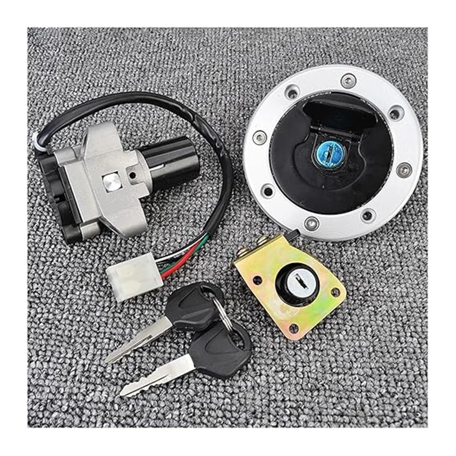 Tankdeckel Kraftstoff Zündschalter Für Suzuki Für GS500 Für GSF250 Für GSF400 Für GSX400 1989-2000 Zündschalter Sitzschlossschlüssel Zündschloss Tankdeckel Kraftstoff Zündschalter Für Suzuki Für GS500 Für GSF250 Für GSF400 Für GSX400 1989-2000 Zündschalter Sitzschlossschlüssel Zündschloss von ABHBVGZFZT