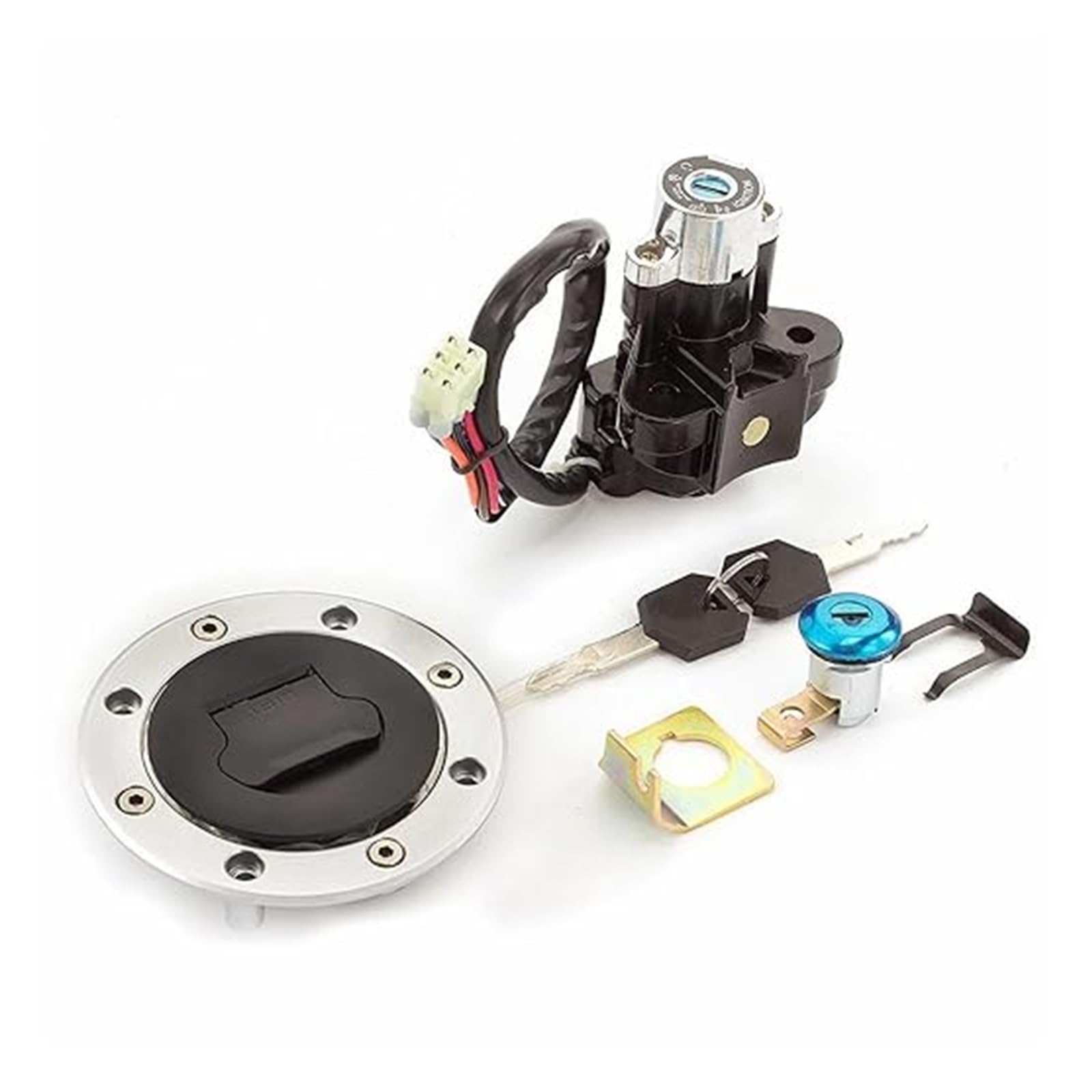 Tankdeckel Kraftstoff Zündschalter Für Suzuki Für SV650 Für TL1000R Für GSXR600 Für GSXR1000 Für GSX1400 Kraftstoff Tank Kappe Zündung Schalter Sitz Lock Schlüssel Zündschloss Tankdeckel Kraftstoff Zündschalter Für Suzuki Für SV650 Für TL1000R Für GSXR600 Für GSXR1000 Für GSX1400 Kraftstoff Tank Kappe Zündung Schalter Sitz Lock Schlüssel Zündschloss von ABHBVGZFZT
