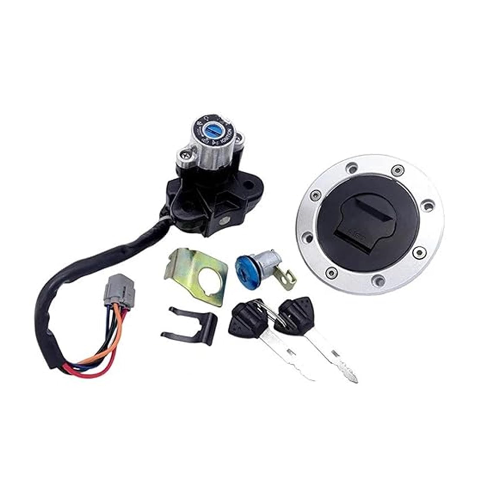 Tankdeckel Kraftstoff Zündschalter Für Suzuki Für V-Strom Für DL1000 2002-2009 Motorrad Zündschloss Tankdeckel Sitzschloss Mit Schlüssel Zündschloss Tankdeckel Kraftstoff Zündschalter Für Suzuki Für V-Strom Für DL1000 2002-2009 Motorrad Zündschloss Tankdeckel Sitzschloss Mit Schlüssel Zündschloss von ABHBVGZFZT