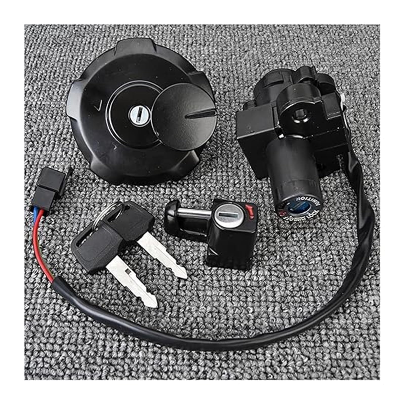 Tankdeckel Kraftstoff Zündschalter Für XR650 Für XR650L 1993-2017 Motorrad Zündschalterschlösser Kraftstofftankdeckel Schlüsselsatz Zündschloss Tankdeckel Kraftstoff Zündschalter Für XR650 Für XR650L 1993-2017 Motorrad Zündschalterschlösser Kraftstofftankdeckel Schlüsselsatz Zündschloss von ABHBVGZFZT