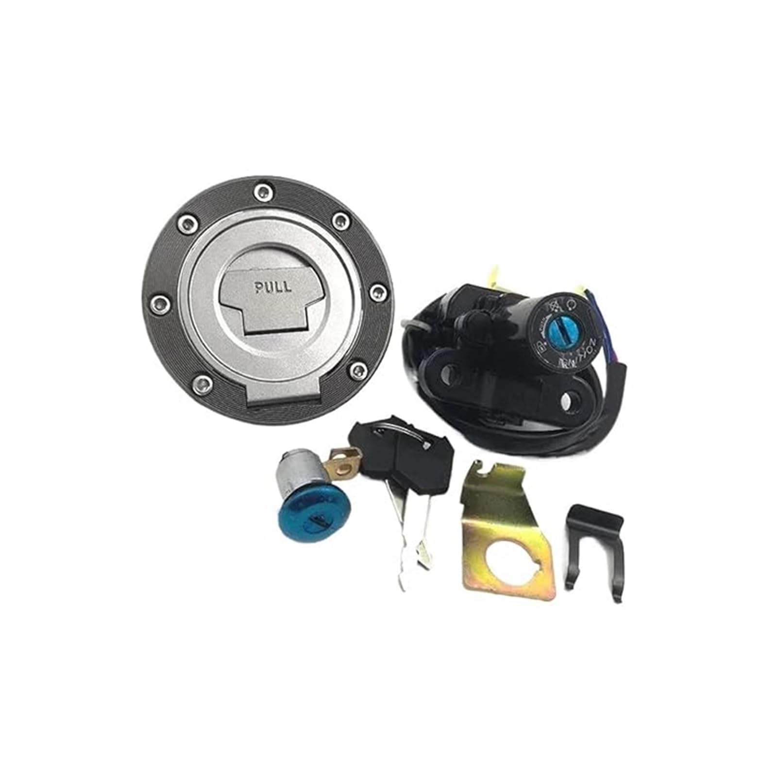 Tankdeckel Kraftstoff Zündschalter Für YZF R1 R6 R6S Für FJR1300 FZ6 2001-2013 Motorrad Zündschloss Kraftstofftankdeckel Sitzschloss Schlüsselsatz Zündschloss Tankdeckel Kraftstoff Zündschalter Für YZF R1 R6 R6S Für FJR1300 FZ6 2001-2013 Motorrad Zündschloss Kraftstofftankdeckel Sitzschloss Schlüsselsatz Zündschloss von ABHBVGZFZT