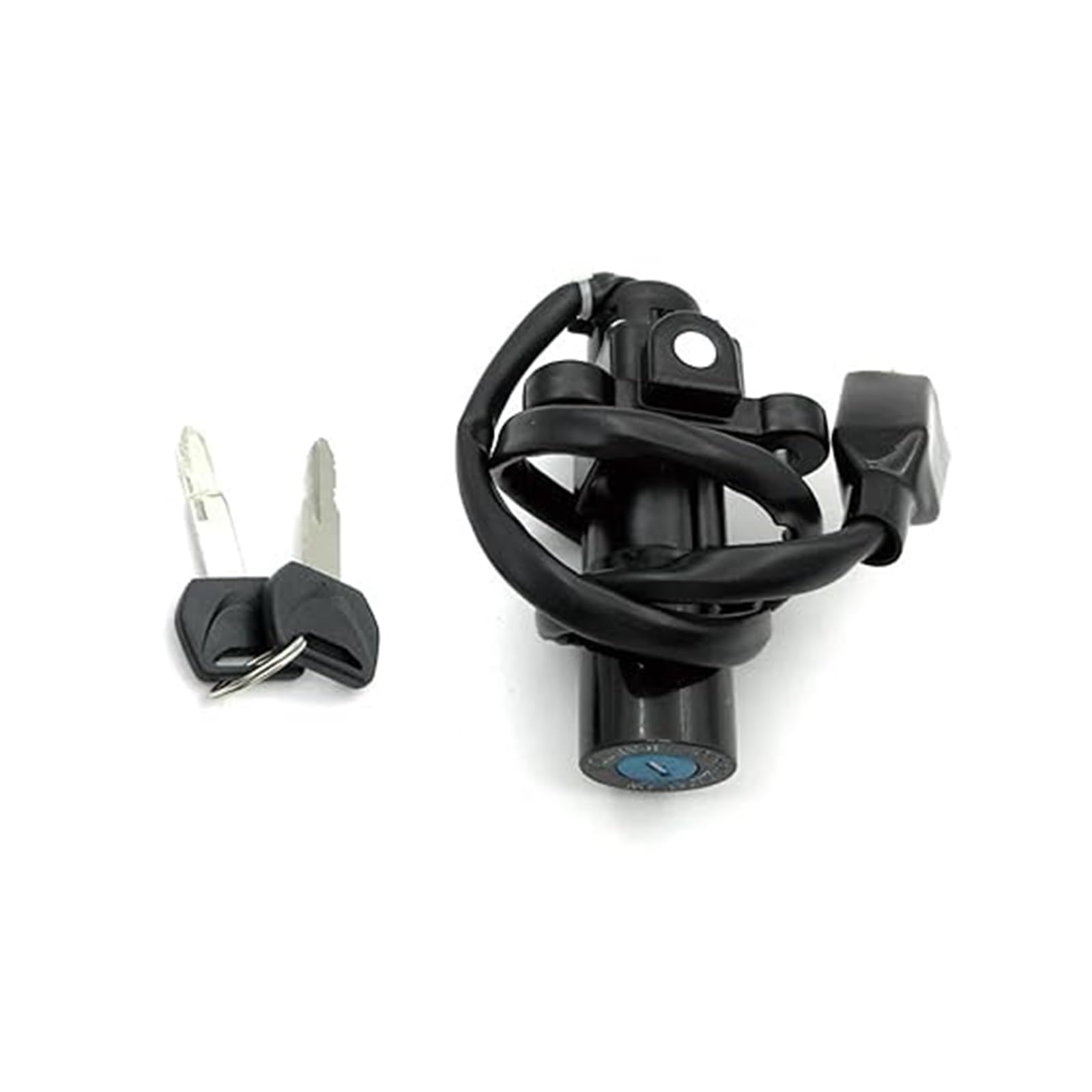 Tankdeckel Kraftstoff Zündschalter Für YZF R3 R25 Für YZFR3 Für YZFR25 2015-2019 Motorrad Zündschlüsselschalter Sitzschloss Tankdeckel Abdeckung Zündschloss(Ignition Switch Lock) von ABHBVGZFZT