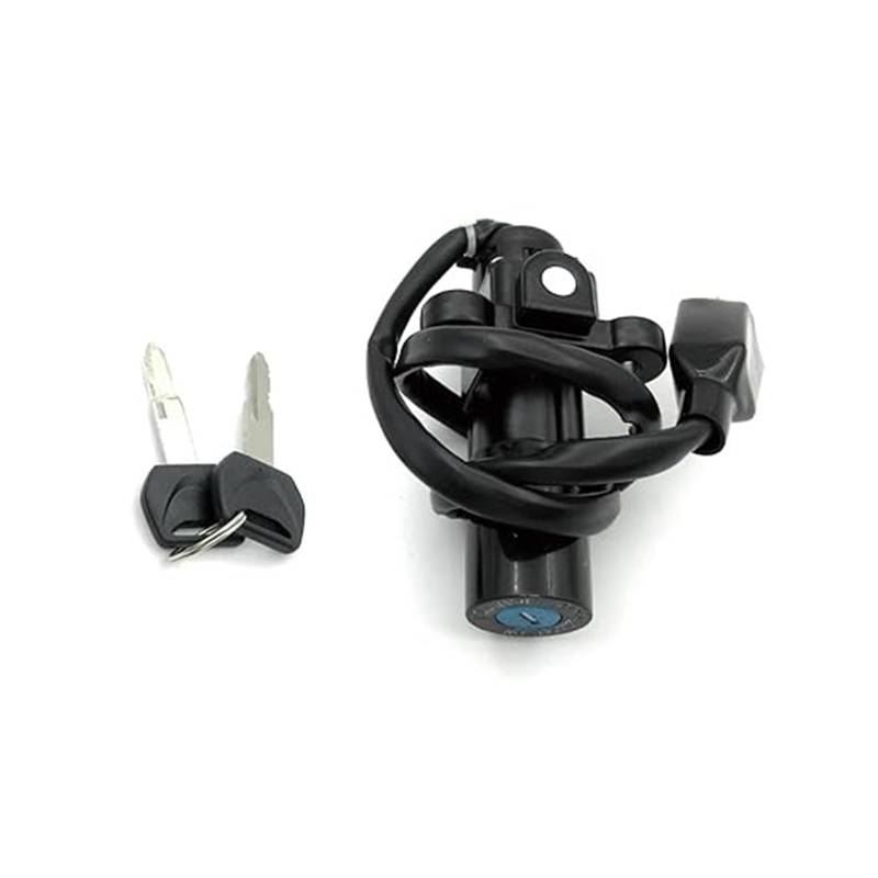 Tankdeckel Kraftstoff Zündschalter Für YZF R3 R25 Für YZFR3 Für YZFR25 2015-2019 Motorrad Zündschlüsselschalter Sitzschloss Tankdeckel Abdeckung Zündschloss(Ignition Switch Lock) von ABHBVGZFZT
