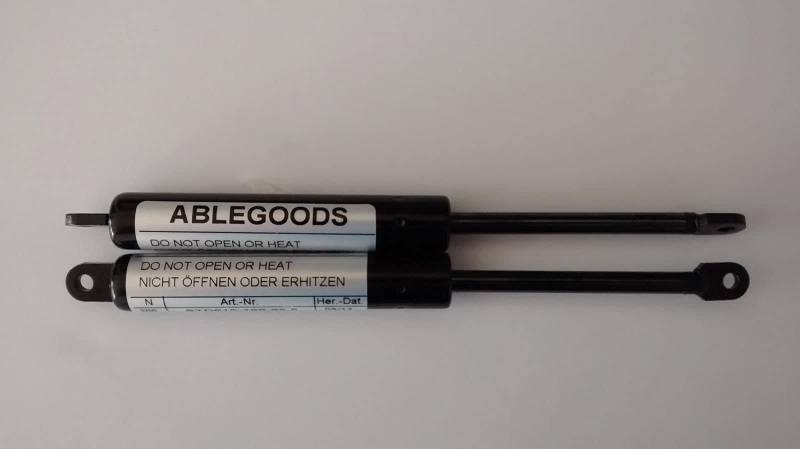 ABLE-GOODS E30 51251932333 Verdeckkasten 2x Schwarz Gasfeder Gasdruckfeder 1 Paar Verdeckdämpfer von ABLE-GOODS