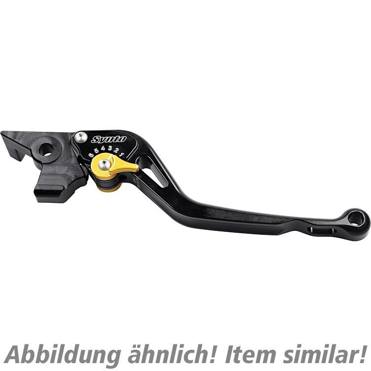 ABM Bremshebel einstellbar Synto BKH4 lang schwarz/gold von ABM