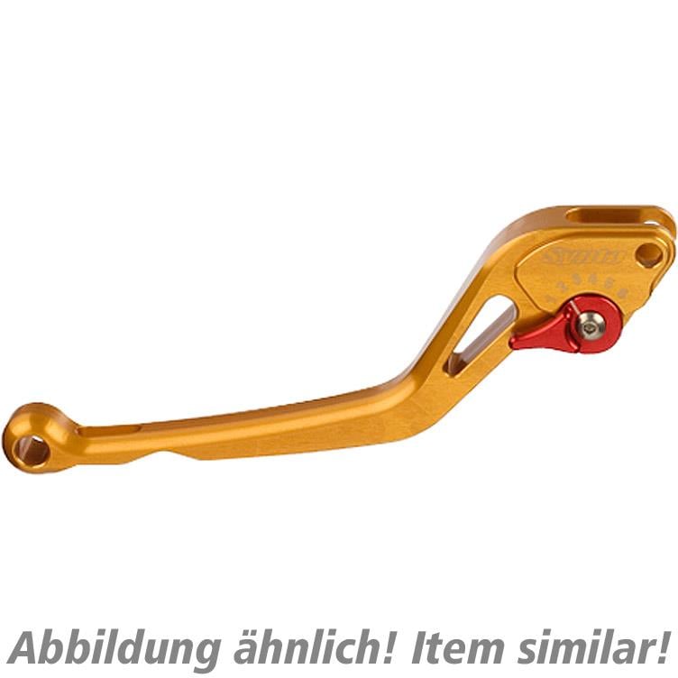 ABM Kupplungshebel einstellbar Synto KH27 lang gold/rot von ABM