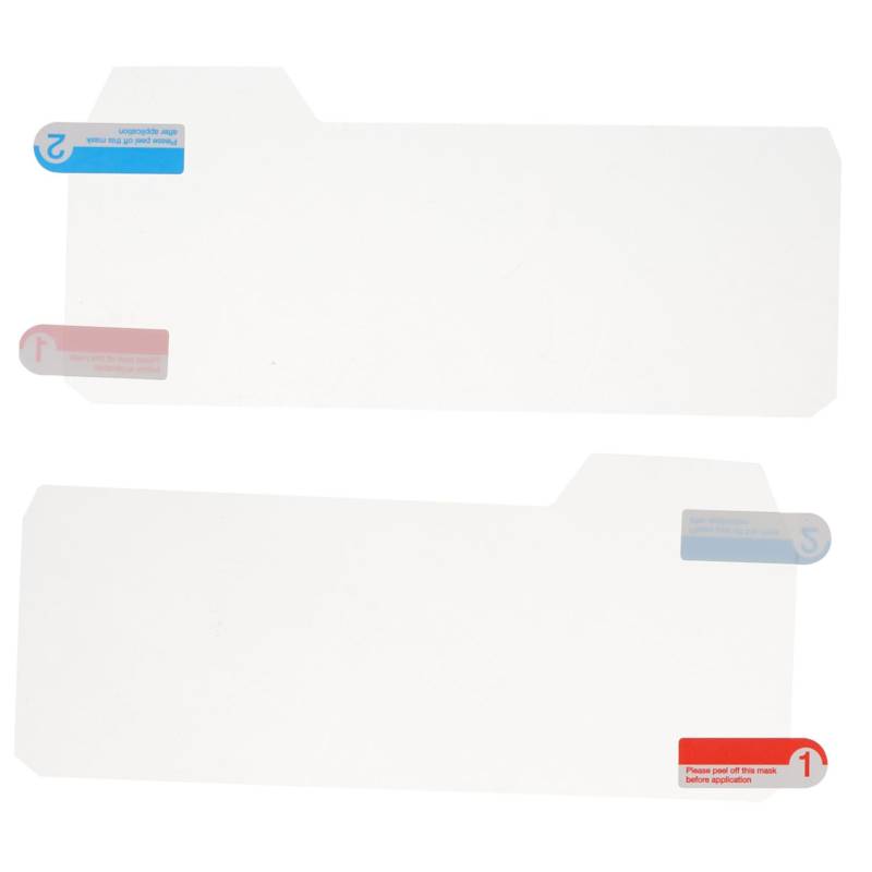 ABOOFAN 1 Paar Instrumentenschutzfolie Displayschutzabdeckung Für Das Armaturenbrett Armaturenbrettschutz Motorrad-armaturenbrettfolie Motorrad-armaturenbrett-displayschutz Transparent Abs von ABOOFAN