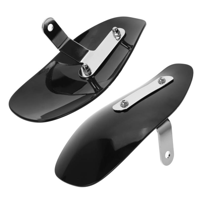 ABOOFAN 1 Paar Motorrad -Handschützer -Beschützer Handgriffabdeckungen für Motorräder strapazierfähige Motorradabdeckung Motorradgriffschild Motorrad handschutz Windablenktor PVC Black von ABOOFAN