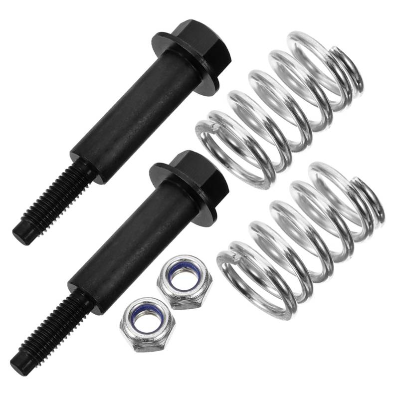 ABOOFAN 1 Satz Abtastverteilerschraube Bolzen Bausatz Schwer Auspuffschrauben Abgaskrümmer-kit Auspuffkrümmer Schraubensatz Schrauben- Und Mutternsatz Eisen von ABOOFAN