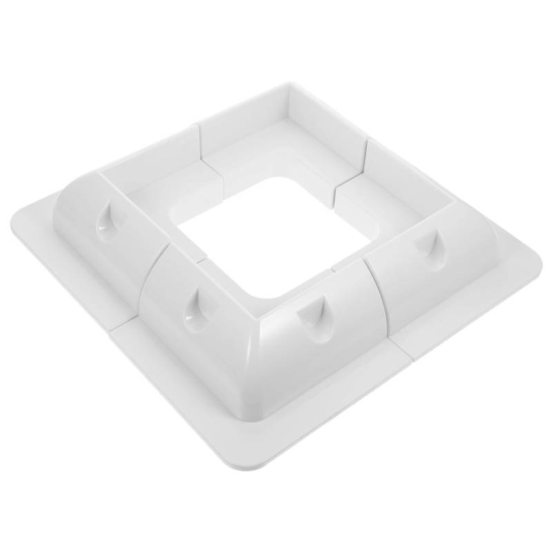 ABOOFAN 1 Set Photovoltaik Halterung Solar Montieren Weiß Abs von ABOOFAN