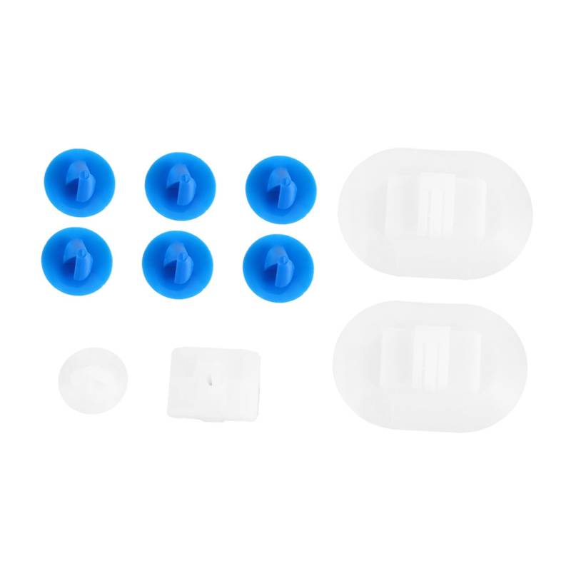 ABOOFAN 10 Stück Auto -Türklammern Auto Innenraum zubehör Autotürverkleidungsclip Fahrzeug Seitenschweller Halterung Autotürverkleidung Montage Auto-Panel Armaturenbrett-Clip Plastik von ABOOFAN