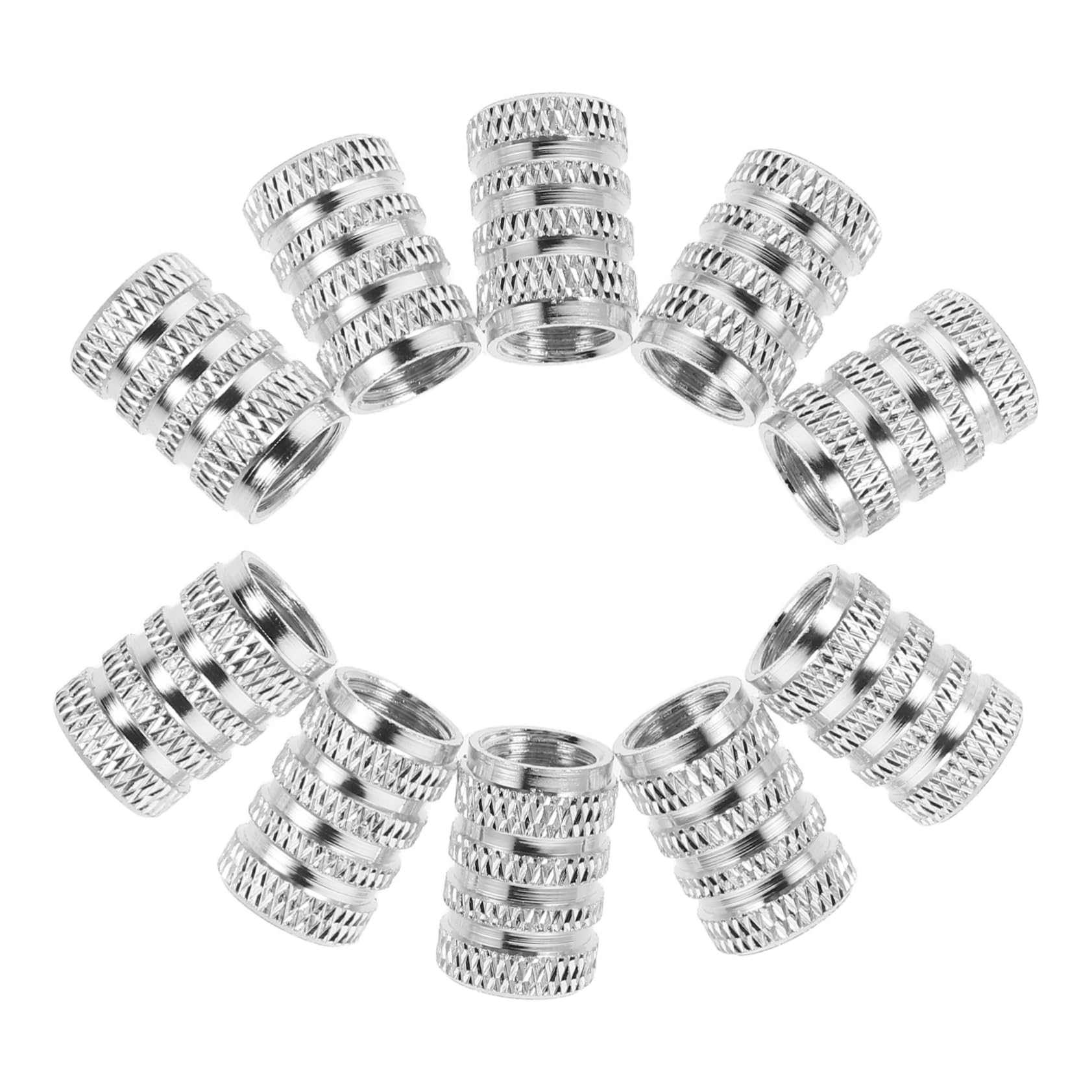 ABOOFAN 10 Stücke Ventilkappe Reifen Reifenkappe Reifenventilkappe Abdeckung Reifenventilkappen Dekorative Aluminiumlegierung Silber ABOOFAN 10 Stücke Ventilkappe Reifen Reifenkappe Reifenventilkappe Abdeckung Reifenventilkappen Dekorative Aluminiumlegierung Silber von ABOOFAN