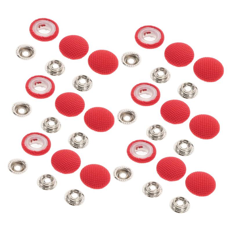 ABOOFAN 100 Stück Autoreparaturwerkzeugkit decke Dach-Kit Autodachschnalle Kleber für Autohimmel Auto schnappt Reparatur des Cabriodachs Autoreparaturteile Headliner-Stift Stoff rot von ABOOFAN
