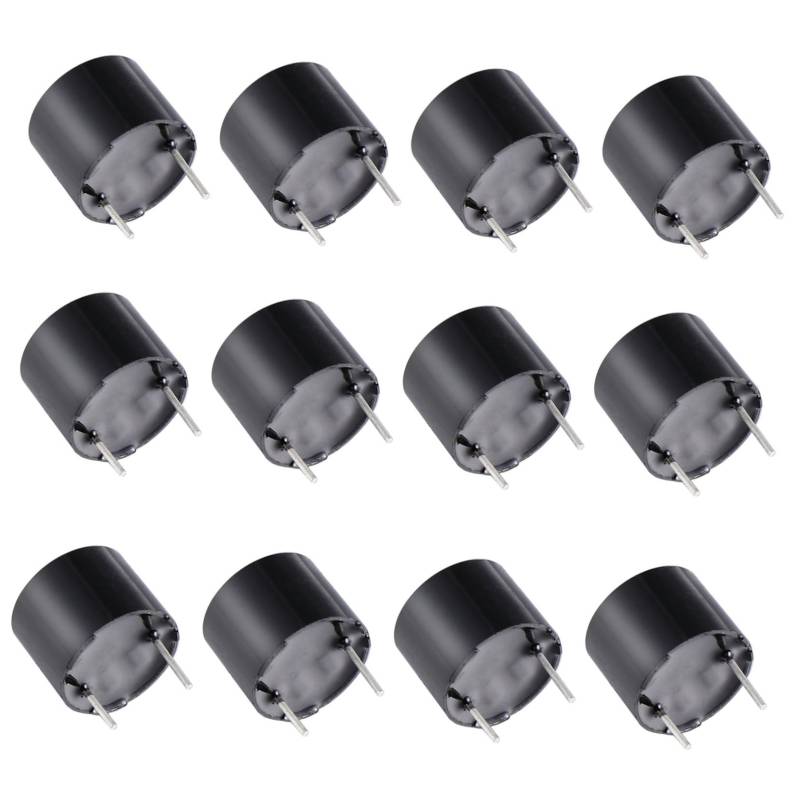 ABOOFAN 12 Stücke Summer Alarme Elektrische Elektromagnetische Piepen Ringer Ersatz Computer Kunststoff Verpackung Schwarz von ABOOFAN