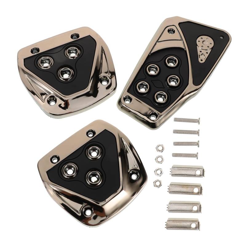ABOOFAN 1Satz Auto Pedal Für Manuelle Fahrzeuge Rutschfeste Bremspedalauflage Und Universelles Design Aus Robustem Und Einfache Installation von ABOOFAN