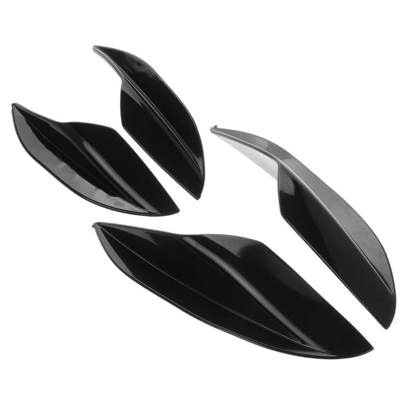 ABOOFAN 2 Paar Spoiler Für Autostoßstangendiffusor Automodifiziertes Teil Universal Heckdiffusor Autozubehör Autospoiler Autostoßstangendekoration Autospoiler Autozubehör PVC von ABOOFAN