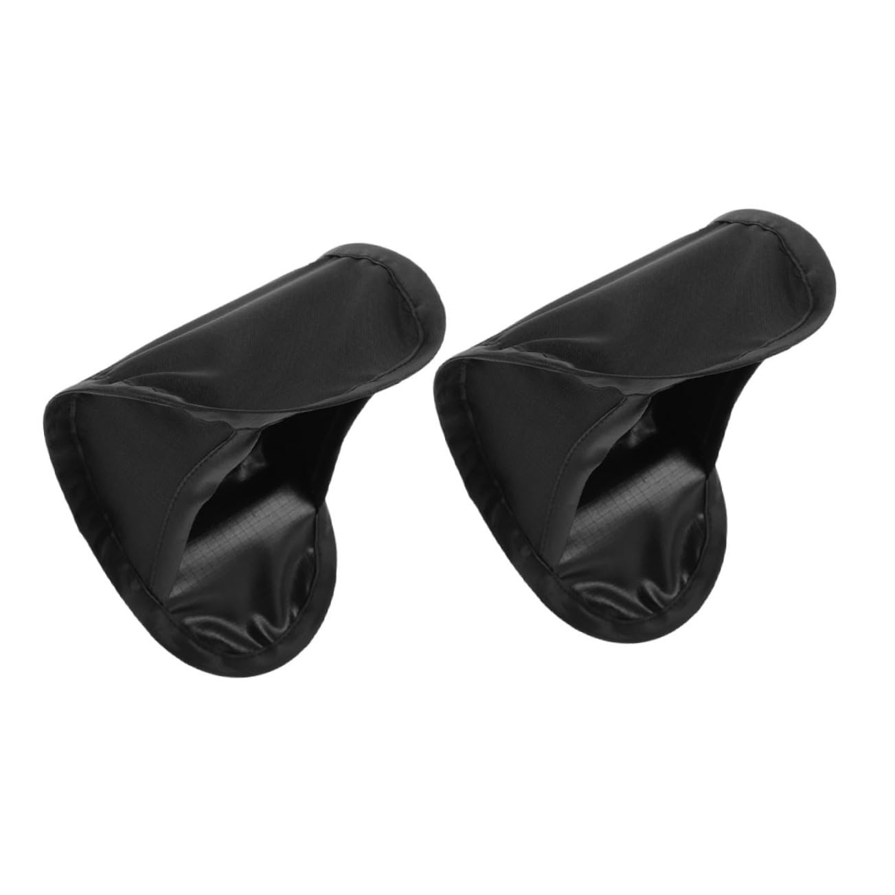 ABOOFAN 2 Stück Auto -Handy -Sonnenschutzmittel Autotelefonzubehör Sonnenschutz für Autotelefone Autotelefon-Sonnenschutz Handy Silberbeschichtetes Tuch Schwarz von ABOOFAN