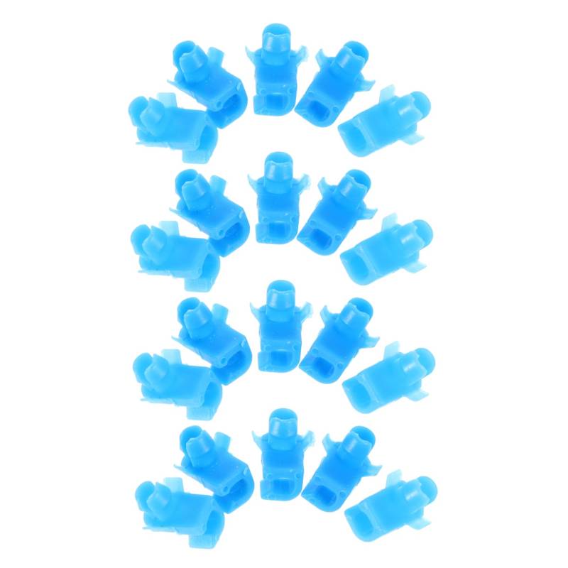 ABOOFAN 20 Stück Türschloss Schutzhülle für Autoverriegelung Autotür Latch Lock Protektor Kfz -Teile Autotürschlösser Türschlösser im Innenbereich Plastik Blue von ABOOFAN