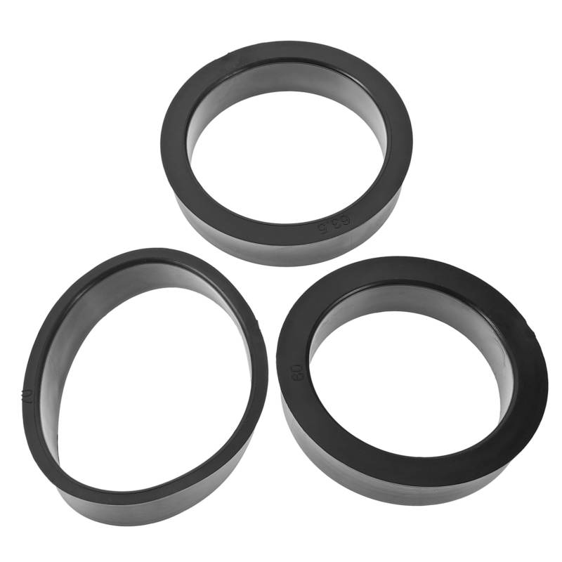 ABOOFAN 3Stücke Luftfilter Gummiringe Luftfilter Ersatzringe Für Verbesserte Ansaugeffizienz Geräusch Und Vibrationsreduzierung Für Kfz Luftfilteradapter von ABOOFAN