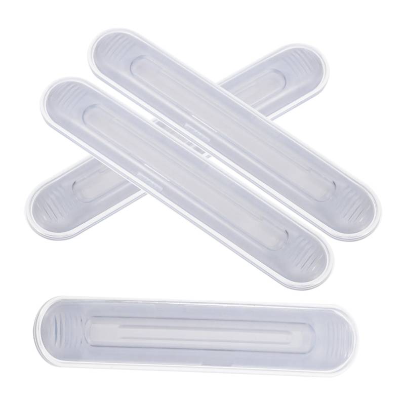 ABOOFAN 4 Stück Anti-Kollisions-Aufkleber Stoßstange Wand Schutz Türstopper kratzen klare Stoßfänger für Schränke Stoßfänger für Tischplatten aus Glas Kieselgel Transparent von ABOOFAN