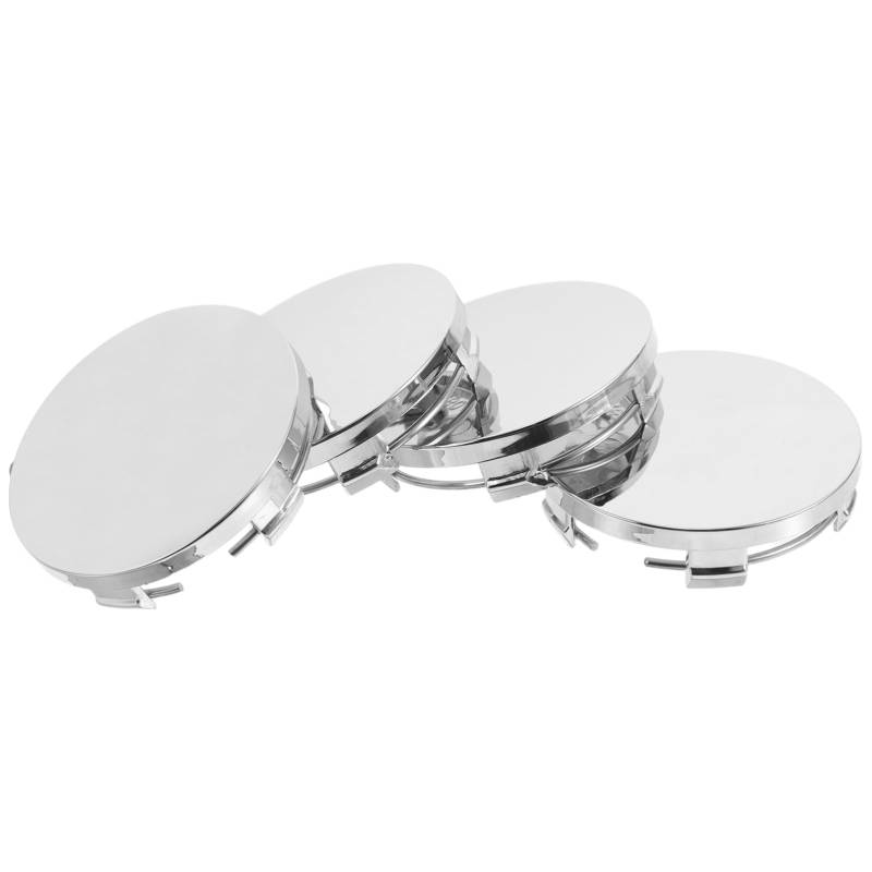 ABOOFAN 4 Stück Auto Modifizierte Radkappe Auto Reifen -hub -Center -Kappe Reifenmitte -hub -Kappe Auto-radnabenkappe Auto Mittelkappe Rad Deckt Rim Hub Caps Ab Silver Abs-Kunststoff von ABOOFAN