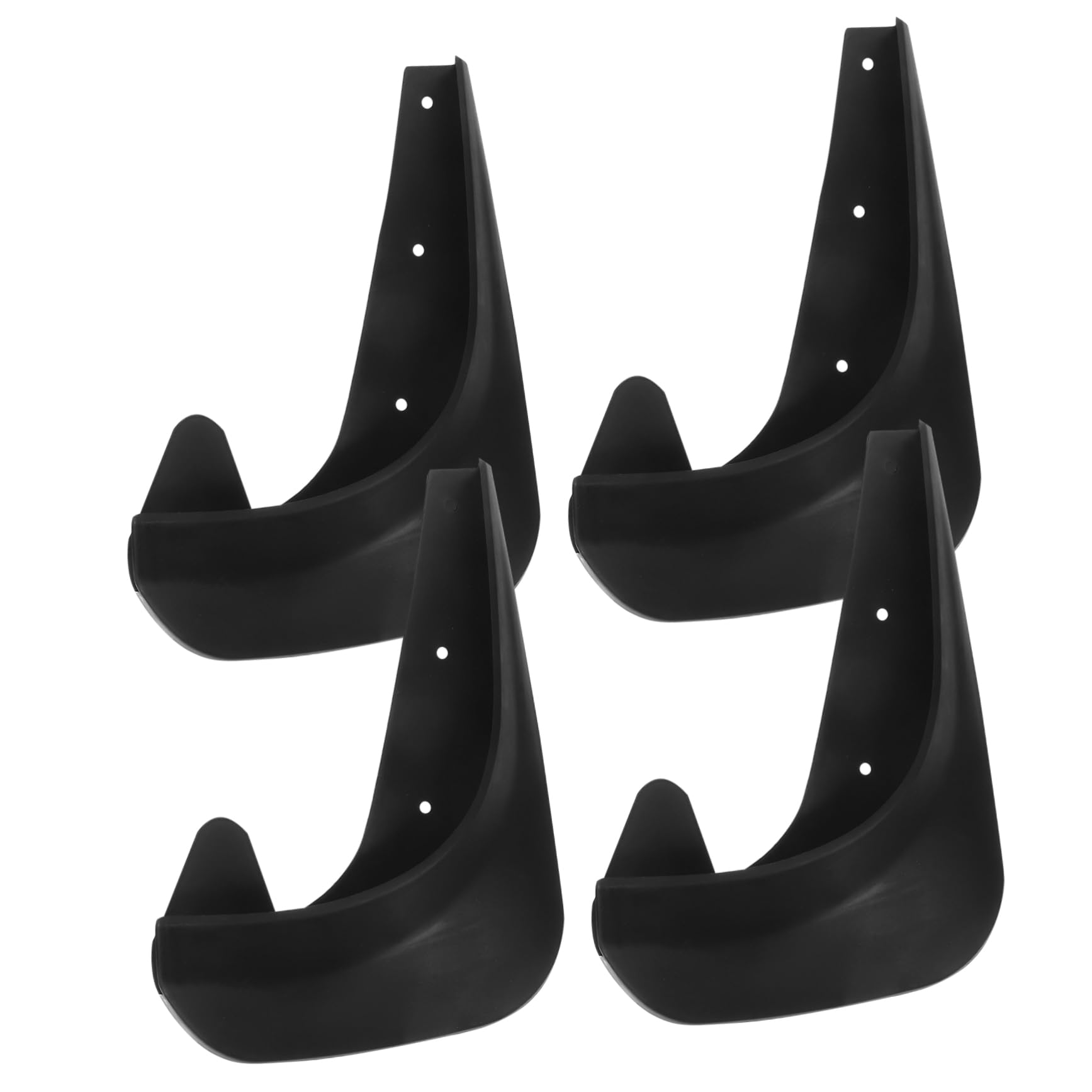 ABOOFAN 4 Stück Auto Stoßfängerschutz Stoßstange Schmutzfänger Reifenspritzschutz Radspritzschutz Kotflügel für das Hinterrad Plastik Black ABOOFAN 4 Stück Auto Stoßfängerschutz Stoßstange Schmutzfänger Reifenspritzschutz Radspritzschutz Kotflügel für das Hinterrad Plastik Black von ABOOFAN