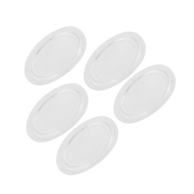 ABOOFAN 5 Stück rutschfeste Matte rutschfeste Armaturenbrettmatte Non Slip Pad Für Auto Armaturenbrett Dekorationen Armaturenbrett Matte Gummi -griffpolster Armaturenbrett Zubehör Weiß Pu von ABOOFAN