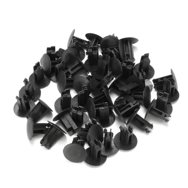 ABOOFAN 50 Stück Autotürschnallen Auto Zierleisten Clips Stoßstangenbefestigungen Autoteile Stoßstangen Clips Auto Clips Und Befestigungen Auto Druckhalteclips von ABOOFAN