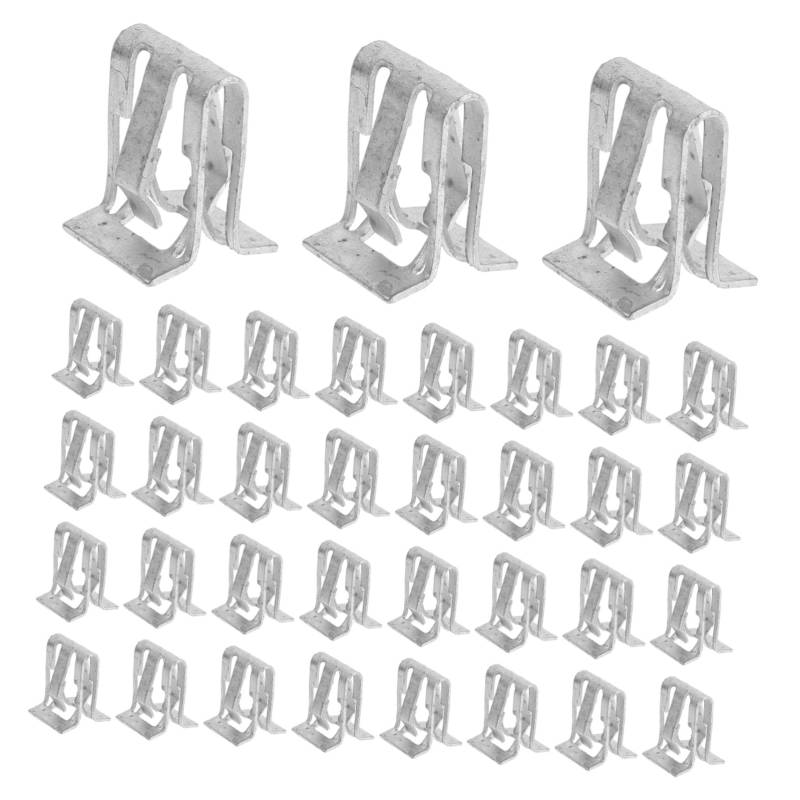 ABOOFAN 50 Stück Halteklammern Aus Kohlenstoffstahl Für Autos Armaturenbrettteile Auto Clips Fahrzeug Clips Befestigungselemente Armaturenbrett Clips Für Armaturenbrett Autoteile von ABOOFAN