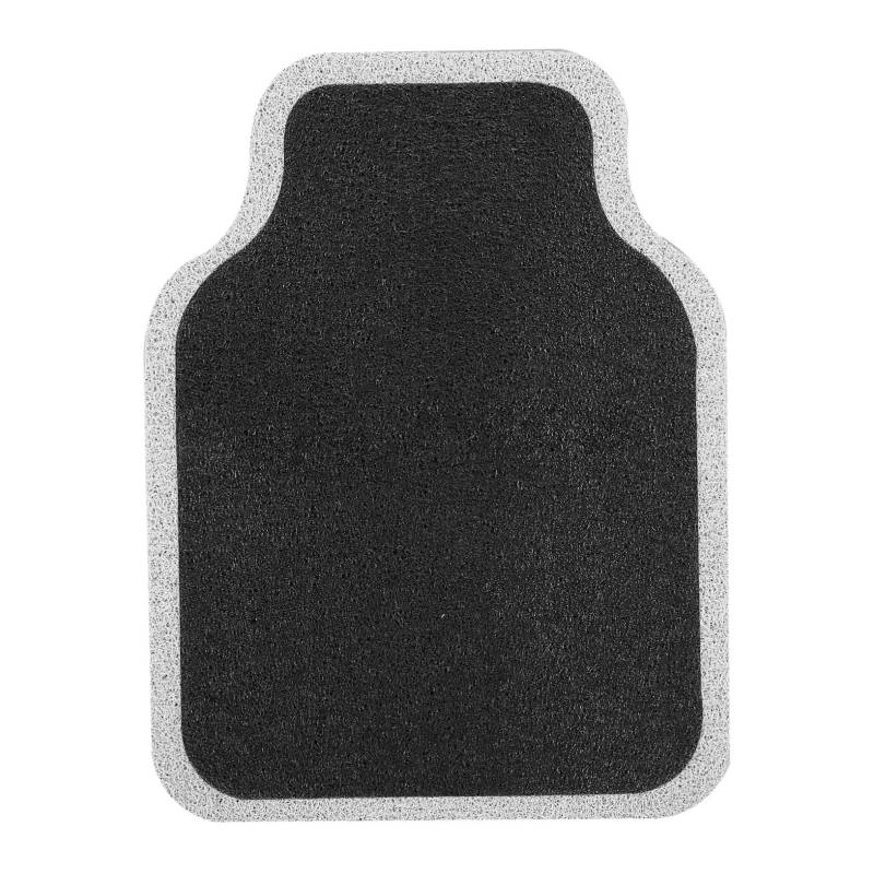 ABOOFAN Anti Rutsch Matte Vordere Fußmatten Schwarz Waschbare Auto Bodenmatte Willkommenspad Automatte Anti Automobil Bodenmatte Für Auto Dekorative Bodenmatte Auto Bodenmatte Auto von ABOOFAN