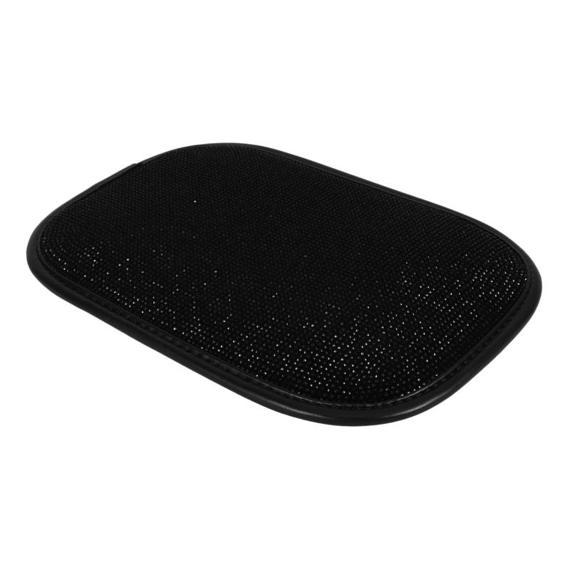 ABOOFAN Autozentrum Konsolenkissen Auto-Mülleimer Autozubehör Innenraum auto zubehör Auto-Strasssteine ​​für den Innenbereich Autoarmruhekissen Polyester Black von ABOOFAN