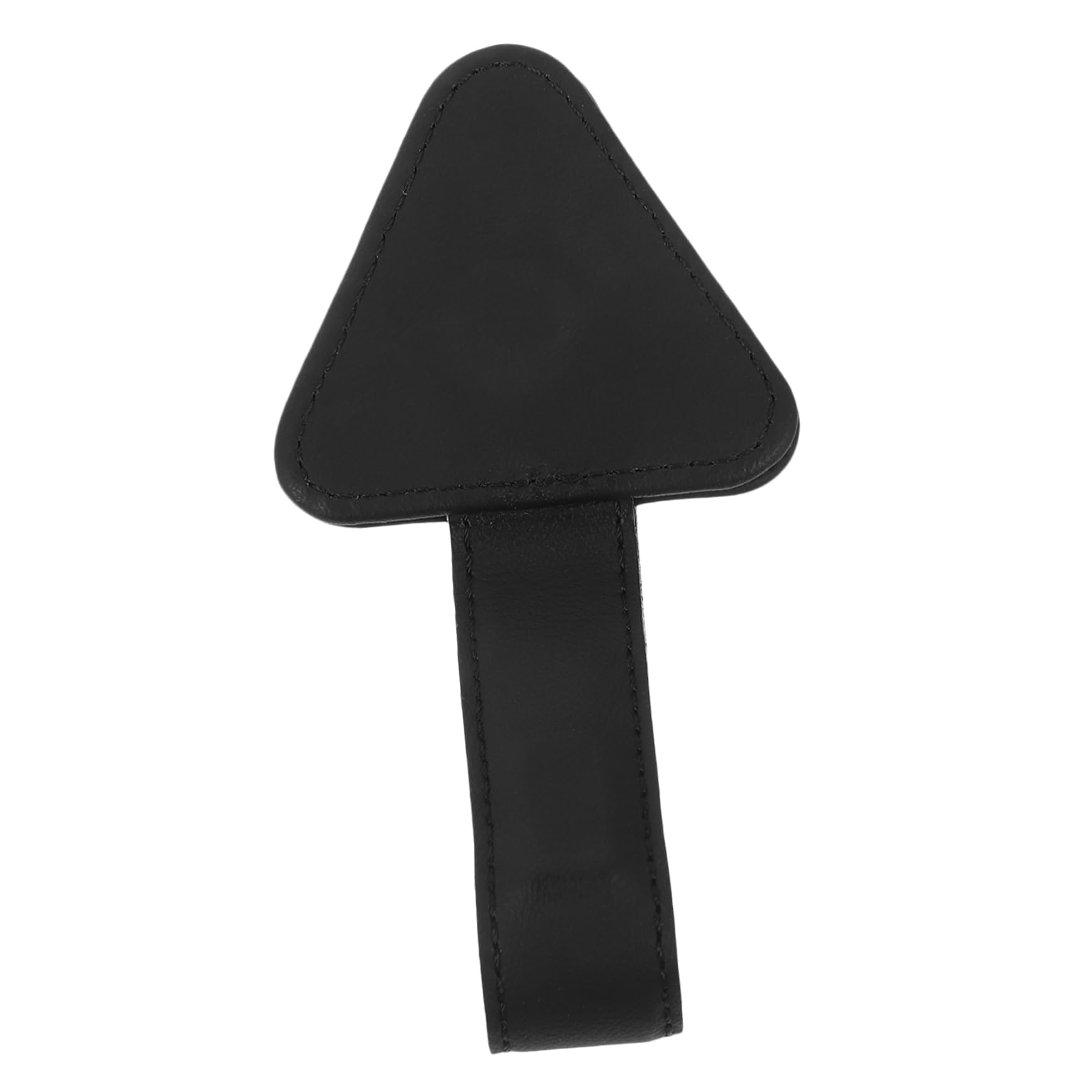 ABOOFAN Brille Aufbewahrungstasche Brillenclip für Autovisier Brillen-Visierclips für Autos Brillenhalter fürs Auto Sonnenblenden-Brillenclip fürs Auto Brillen-Visier-Clip PU-Leder Schwarz von ABOOFAN