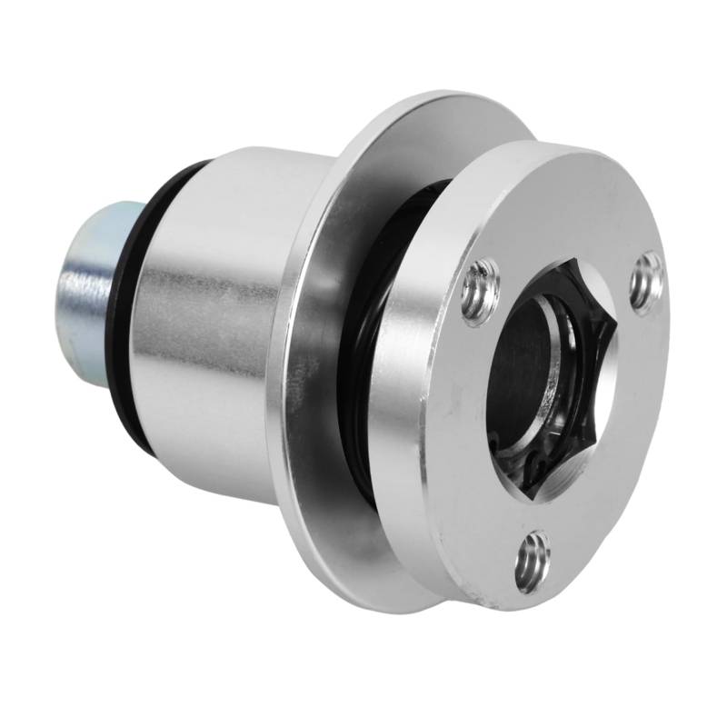 ABOOFAN Lenkrad Schnellverschluss Lkw Abdeckungen Schnellverschluss Lenkradnabe Lenkradadapter Modifikation Lenkradvorrichtung Lenkradtrennung Aluminiumlegierung Silber von ABOOFAN