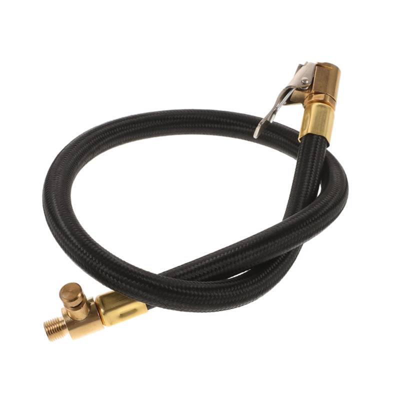 ABOOFAN Luftpumpenzubehör Autos Luftkompressor Reifenfüller Aufsatz Luftschlauch Für Inflator Reifendruckschlauch Motorradzubehör Reifenfüllschlauch Reifenschlauch Kupfer Schwarz von ABOOFAN