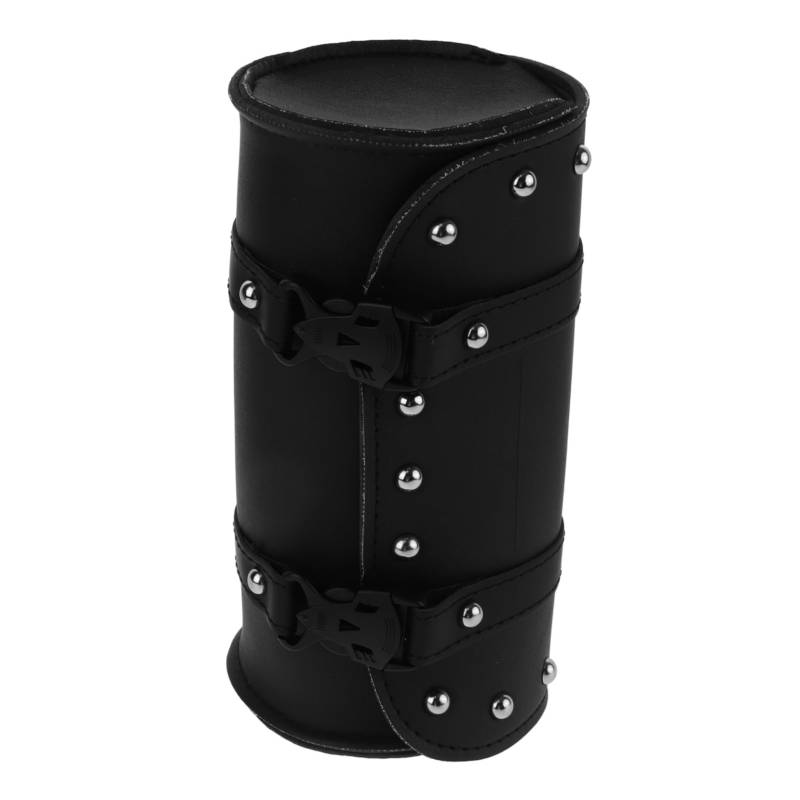 ABOOFAN Motorrad-Aufbewahrungstasche Träger Satteltaschen für Motorräder Kofferraumtasche Motorrad -Satteltasche Motorradtasche Fronttasche Motorradzubehör Kunstleder Black von ABOOFAN
