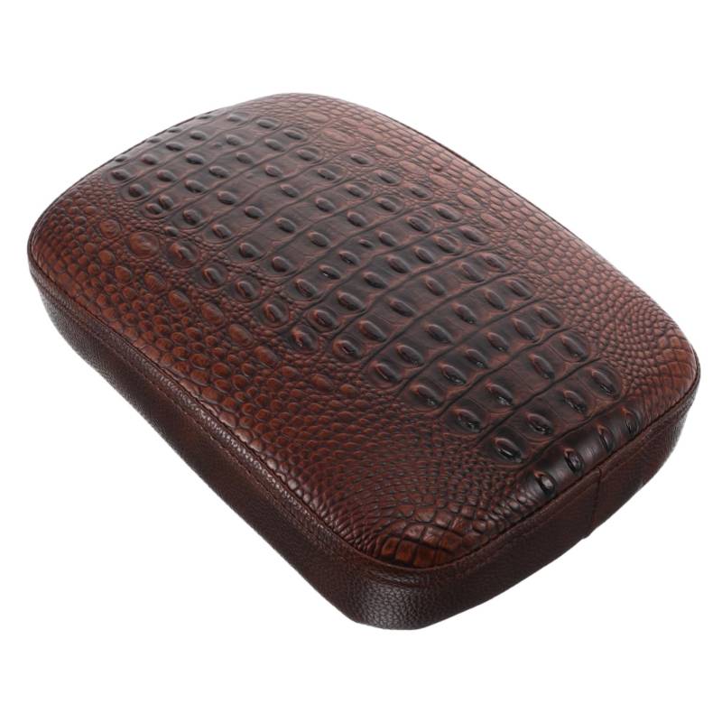 ABOOFAN Motorrad-sitzkissen Sitzbezug Für Roller Sitz Mit Saugnapf Sitzpolster Für Motorräder Dirt Bike Sitzbezug Motorrad-beifahrersitzkissen Rücksitzbezug Brown Pu-leder von ABOOFAN