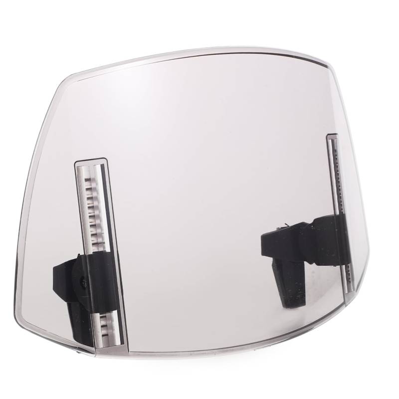 ABOOFAN Motorrad-windschutzscheibe Windschutzscheibe Für Motorrad Dreirad-windschutzscheibe Motorrad Windschutzscheibenverlängerung Motorrad Windabweiser Light Grey STK von ABOOFAN